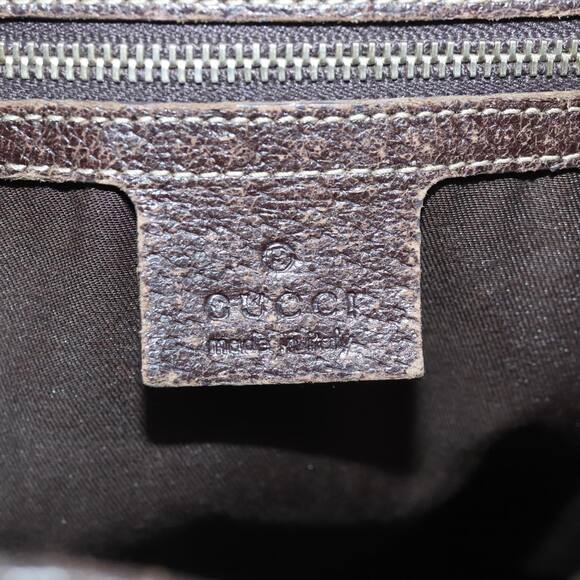 GUCCI GG Canvas Tote Bag Beige Gold - Picture 15 of 16
